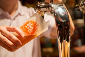 Beer Pouring Alltech Craft Brews and Food Fair